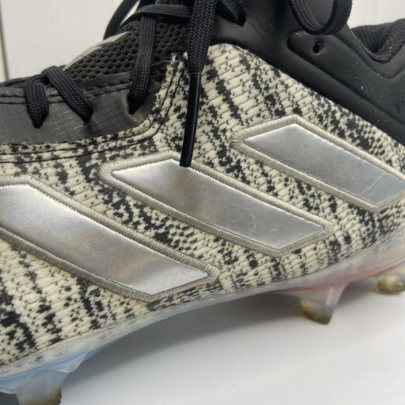 Adidas Football Cleats Mens Size 11.5 Freak Carbon 20 Bounce Black Silver EF8699 - Picture 8 of 12